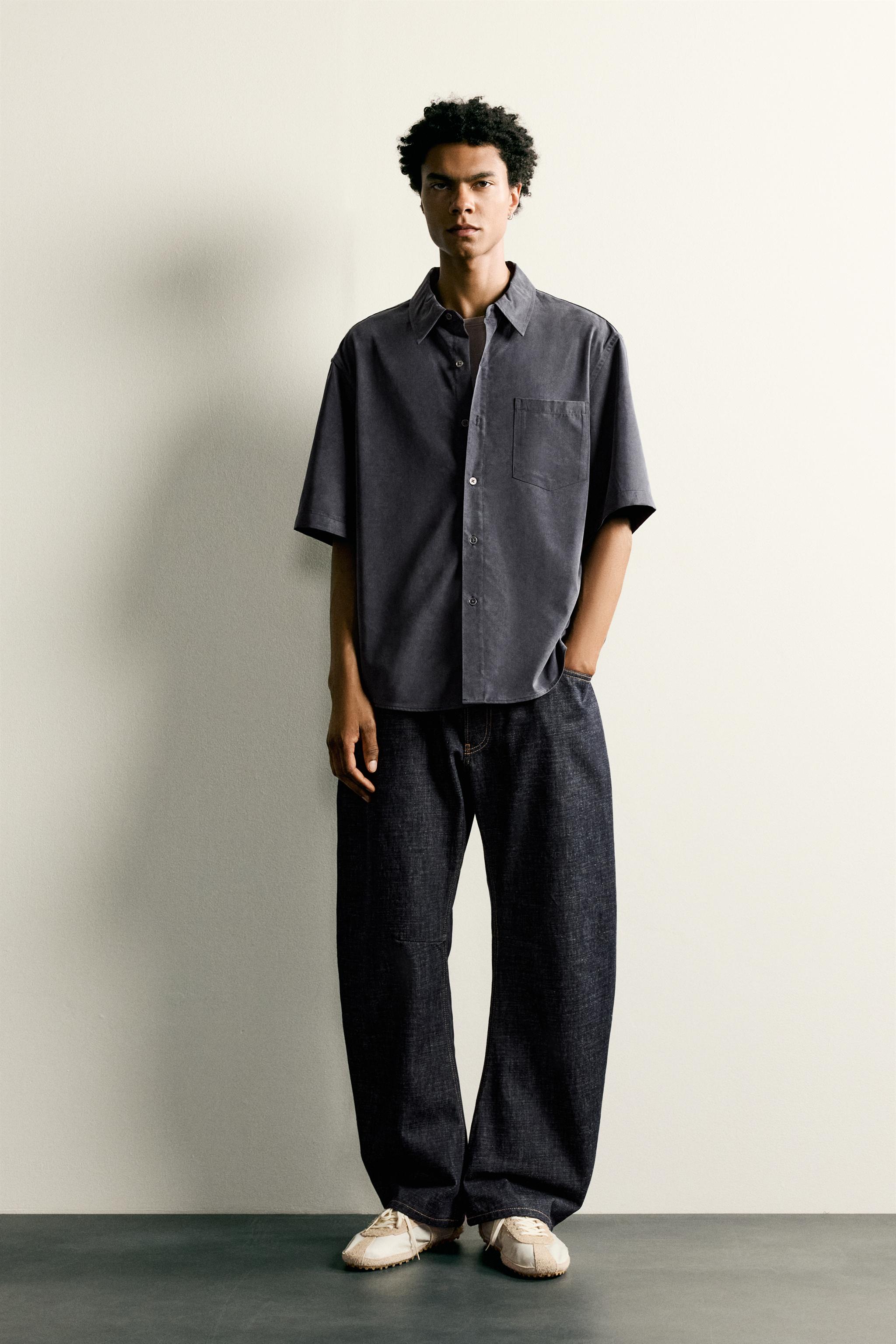 CHEMISE FLUIDE COUPE DÉCONTRACTÉE